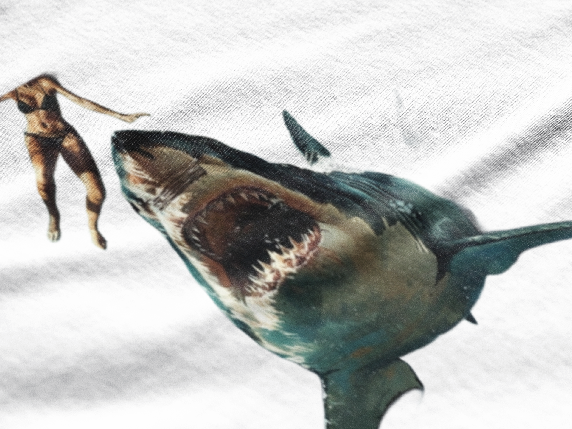 Great White Shark Attack T-Shirt