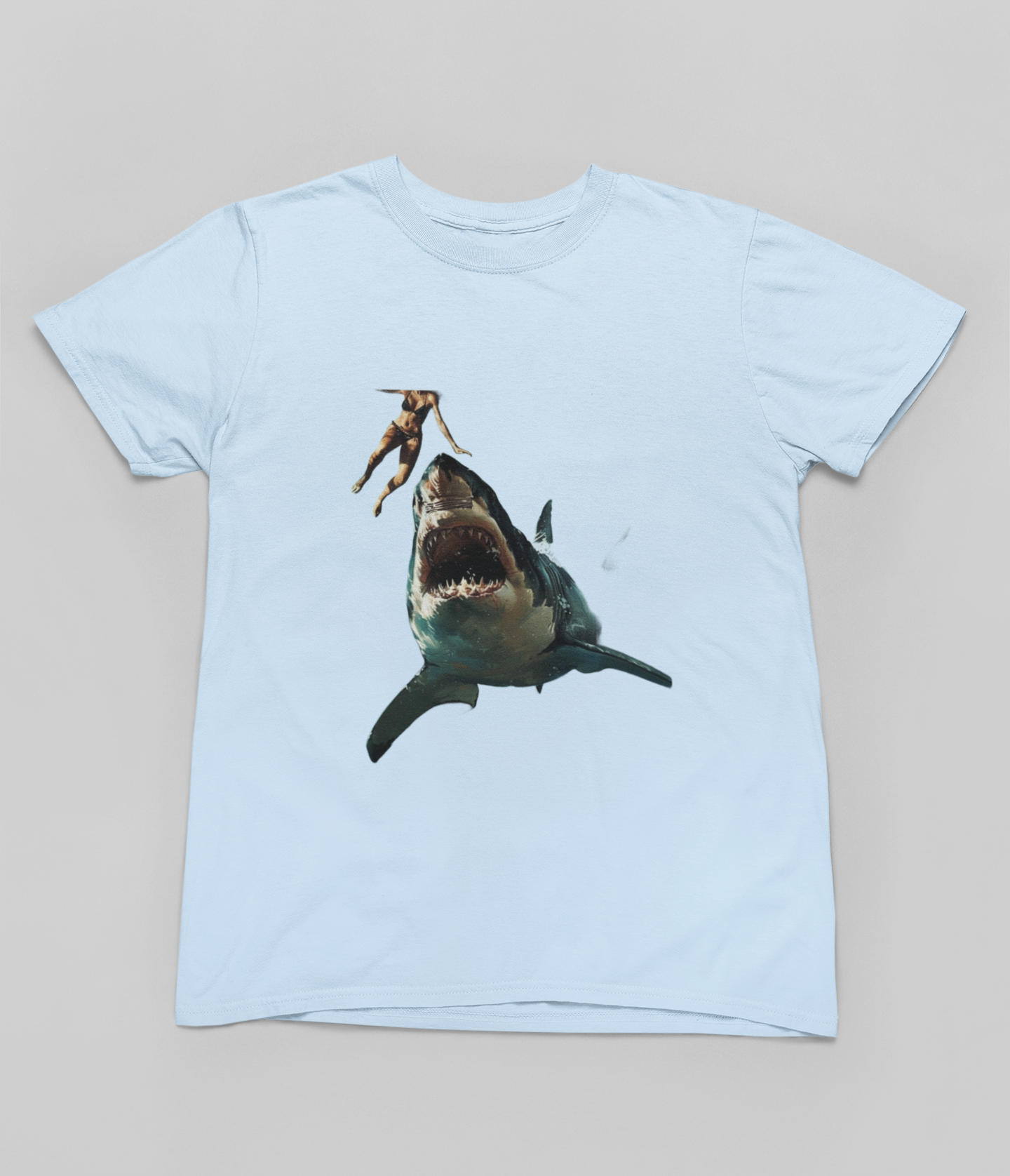 Great White Shark Attack T-Shirt