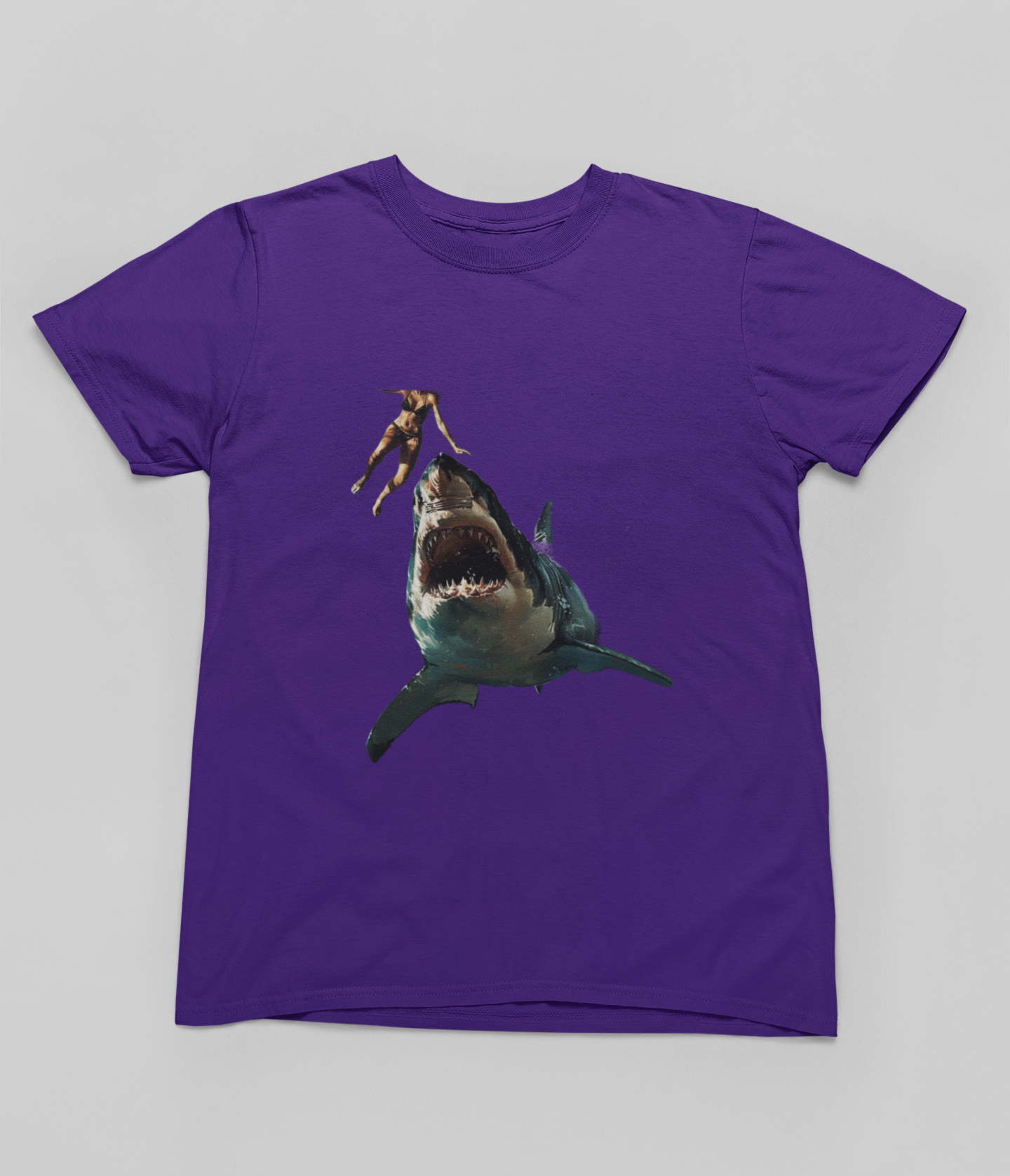 Great White Shark Attack T-Shirt
