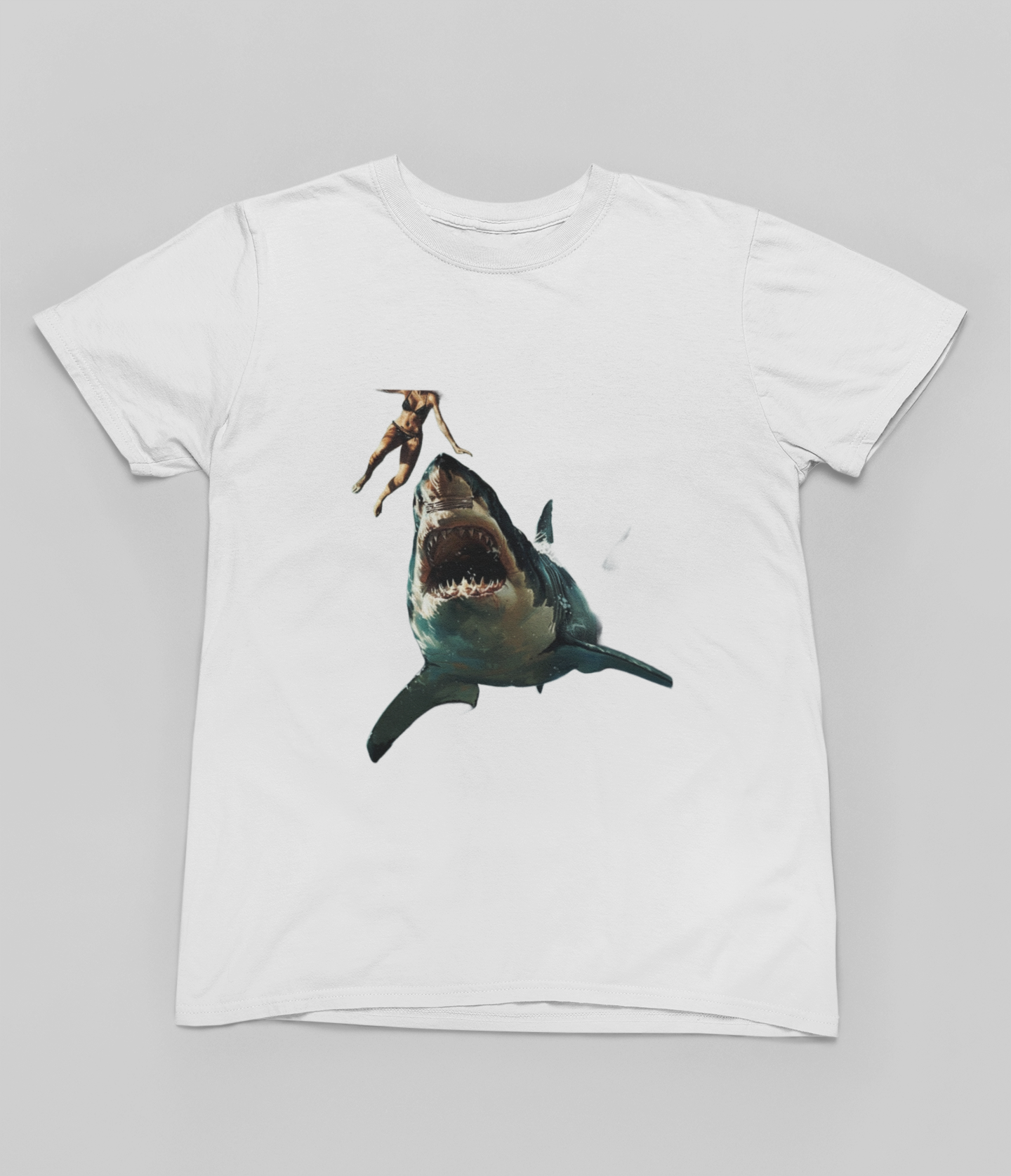 Great White Shark Attack T-Shirt