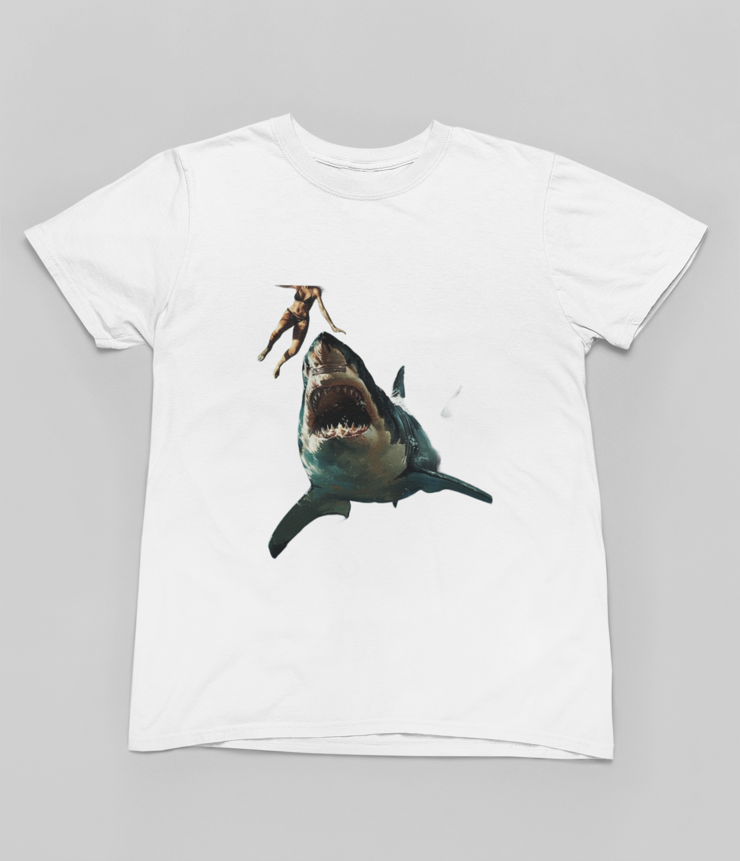 Great White Shark Attack T-Shirt